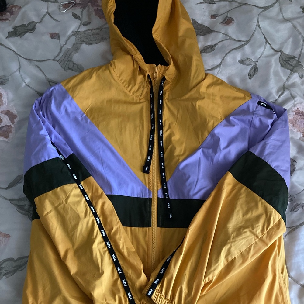 Pink windbreaker